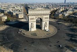 Image result for Eiffel Tower Arc De Triomphe