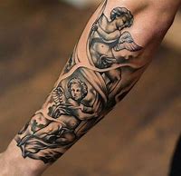 Image result for baby angels tattoos