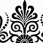 Image result for Damask Clip Art Single Line