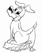 Image result for Cartoon Dog Coloring Pages