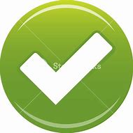 Image result for Clip Art Round Check Mark