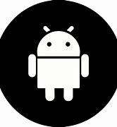 Image result for Android Icon Black