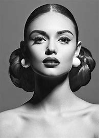 Image result for Black and White Fashion Portraits