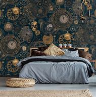 Image result for Gold and Navy Pattern Wallpaper