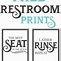 Image result for Vintage Bathroom Signs Printable