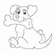 Image result for Skeleton Dog Coloring Page