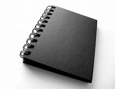 Image result for Black Paper Notebook