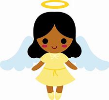 Image result for Baby Angel Clip Art Black and White