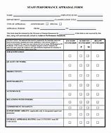 Image result for Employee Performance Evaluation Form Template