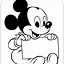 Image result for Baby Mickey Coloring