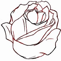 Image result for Red Rose Outline Clip Art