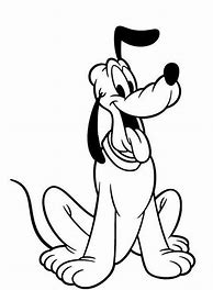 Image result for Pluto the Dog Coloring Pages