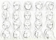 Image result for Anime Face Angles