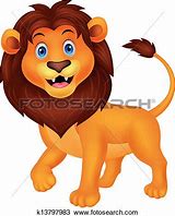 Image result for Male Lion Clip Art