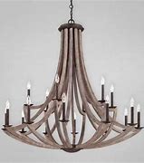 Image result for Oak Chandelier