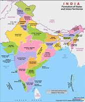 Image result for States of India On Map