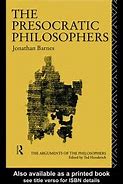 Image result for pre-Socratic Philosophy