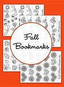 Image result for Free Printable Fall Bookmarks