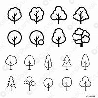 Image result for Tree Icon Black and White