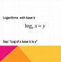 Image result for Logarithm to Exponential Form