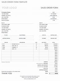 Image result for Sales Order Form Template Excel