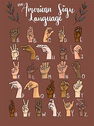 Image result for ASL Alphabet Coloring Pages