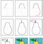 Image result for Draw a Pear