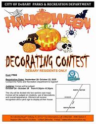 Image result for Halloween Decor Contest Flyer