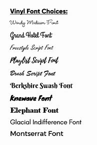 Image result for Vinyl Lettering Font Styles