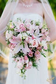 Image result for Bright Pink Wedding Flowers