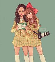 Image result for Best Friend Drawings with Quotes