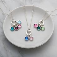 Image result for Jared Family Birthstone Necklace