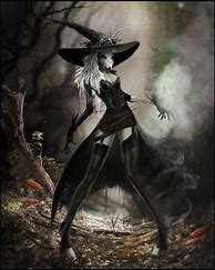 Image result for Halloween Witch Dark Art