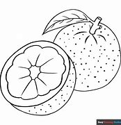 Image result for Orange Coloring Pic