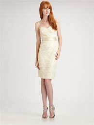 Image result for Strapless Cocktail Dress