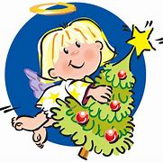 Image result for Free Clip Art of Angel Tree