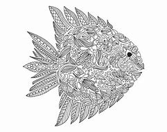 Image result for Hard Fish Coloring Pages