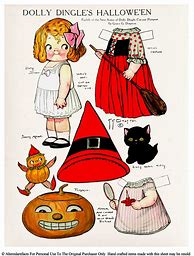 Image result for Witch Paper Dolls