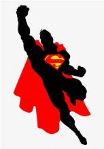 Image result for Superman Silhouette Clip Art