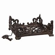 Image result for Cast Iron Napkin Holder with Fleur De Lis