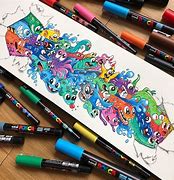 Image result for Posca Doodle Art