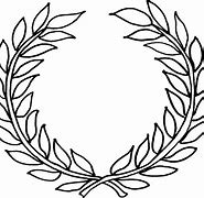 Image result for Olive Wreath Clip Art Black and White