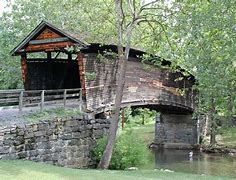 Image result for Wooden Covered Bridge Model Kit