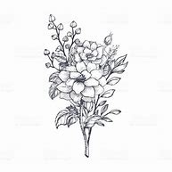 Image result for Hand Drawn Flower Bouquet