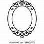 Image result for Ornate Oval Frame SVG