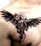 Image result for black angel tattoos men