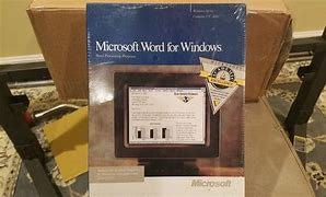 Image result for Microsoft Word for Windows 1 1