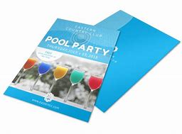 Image result for Pool Party Flyer Template