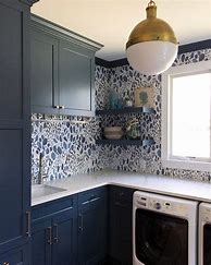 Image result for Plain Blue Kitchen Wallpaper