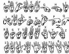 Image result for Sign Language Alphabet Drawing